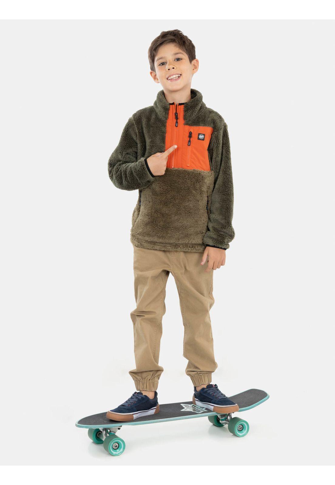 Poleron Chiporro Orion St Verde Niño Maui And Sons-3