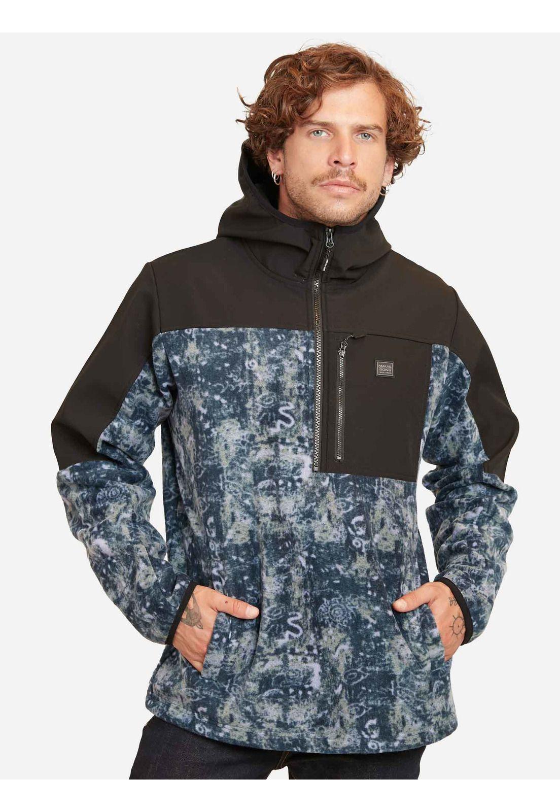 Poleron Micropolar Papillon Multicolor Hombre Maui And Sons-0