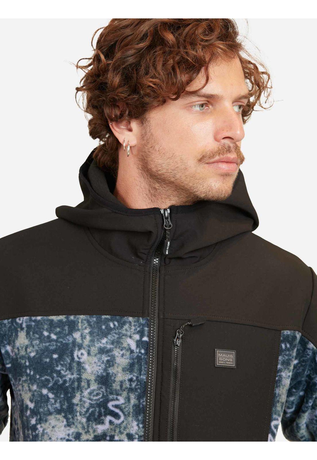 Poleron Micropolar Papillon Multicolor Hombre Maui And Sons-2