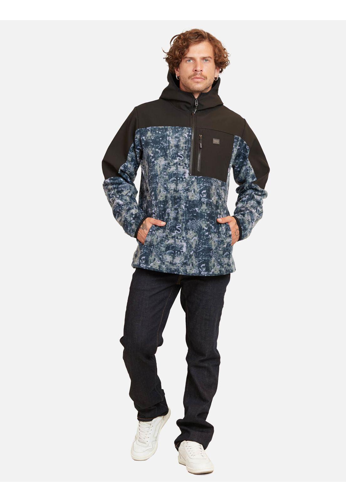 Poleron Micropolar Papillon Multicolor Hombre Maui And Sons-3