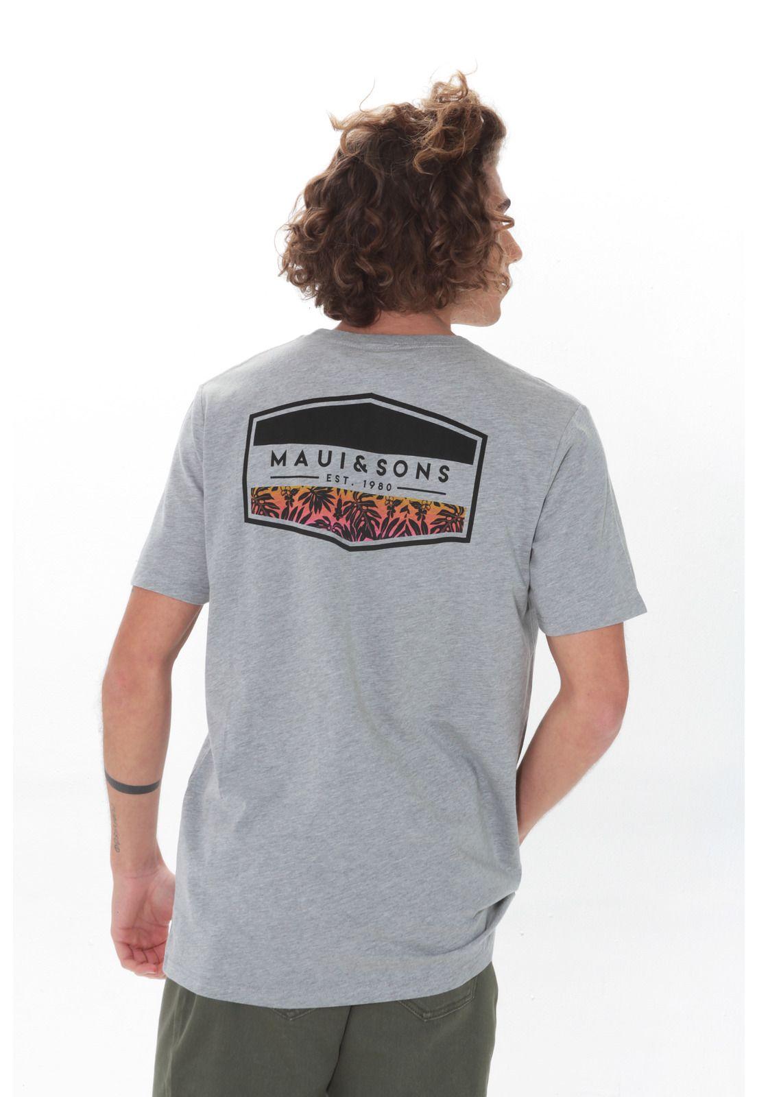 Polera M/C Basica Hombre 5P465-MV21 Gris-1