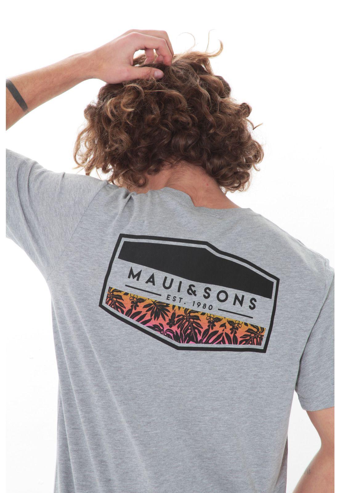 Polera M/C Basica Hombre 5P465-MV21 Gris-2