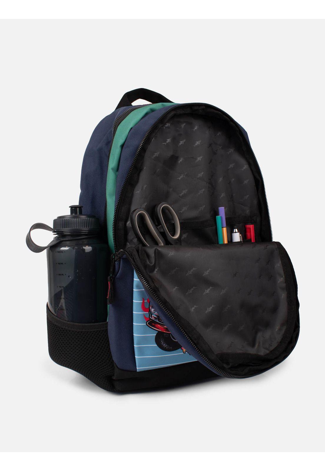 Mochila Kombi On Fire Verde Niño Maui And Sons-3