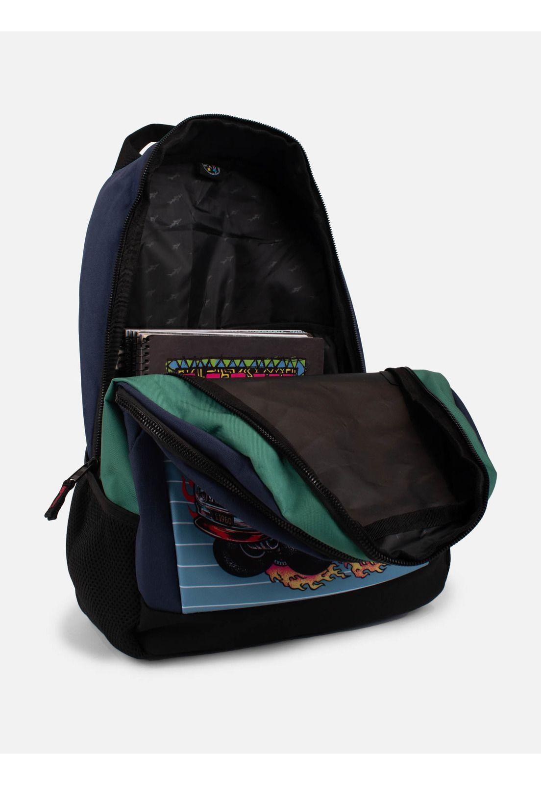 Mochila Kombi On Fire Verde Niño Maui And Sons-4