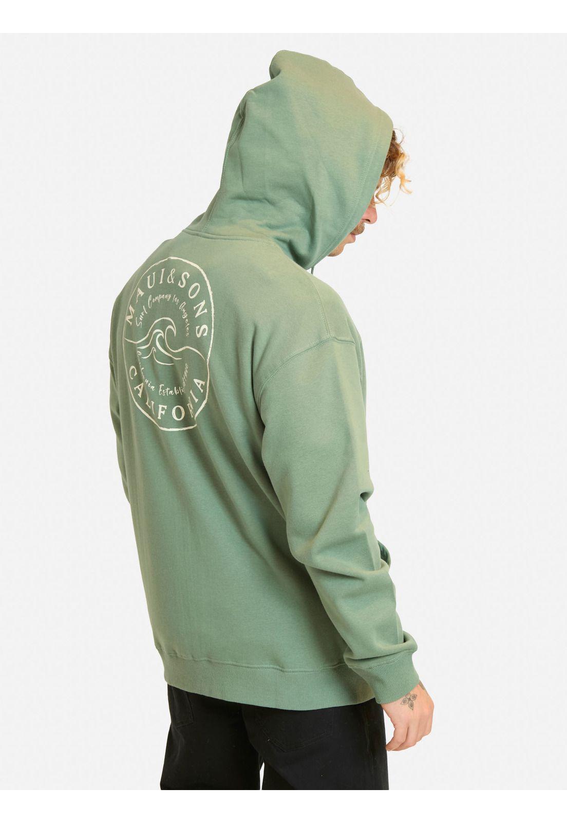Poleron FZ Marea Verde Hombre Maui And Sons-1