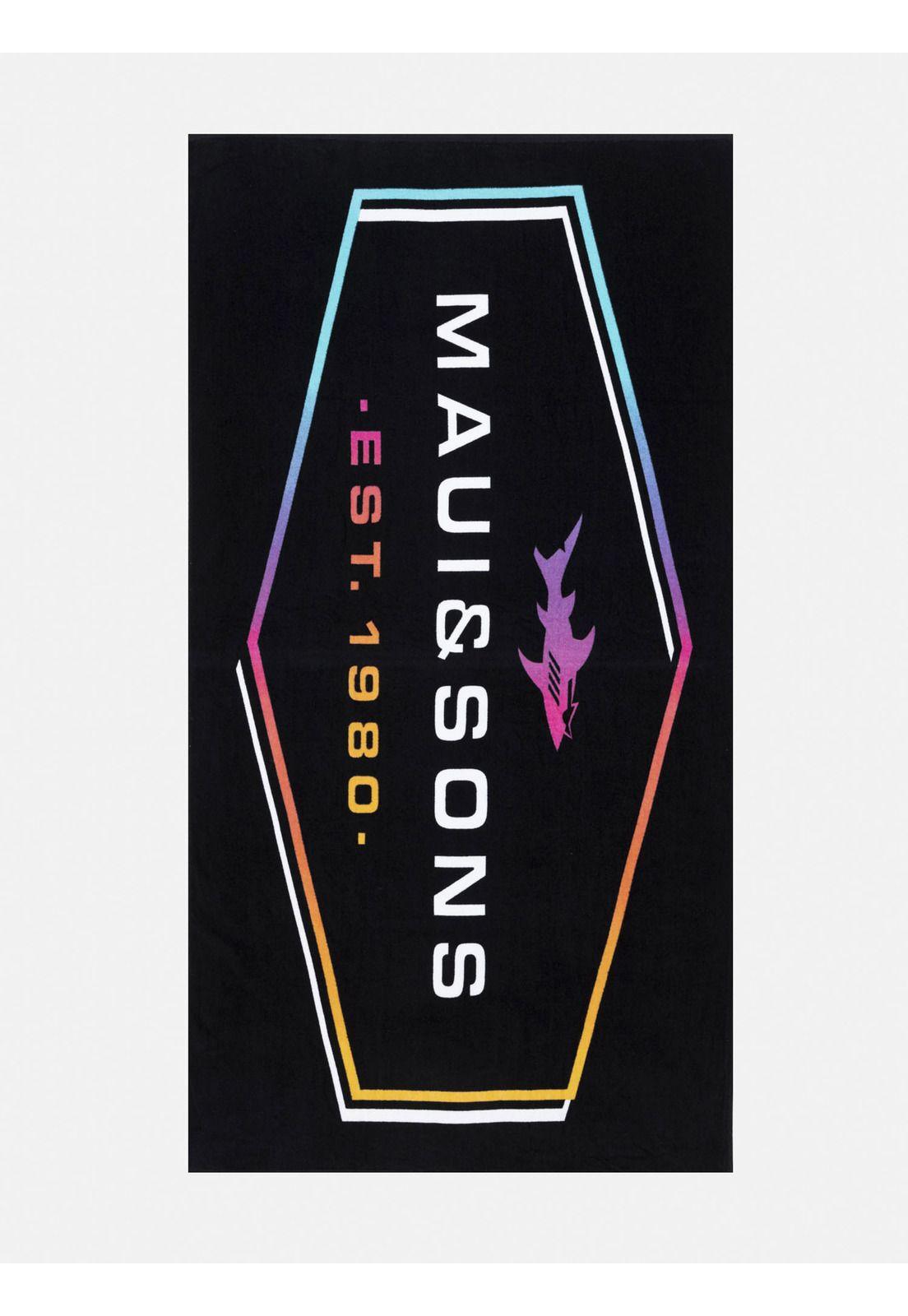 Toalla 5AV1956 Hombre Negro Maui And Sons-0