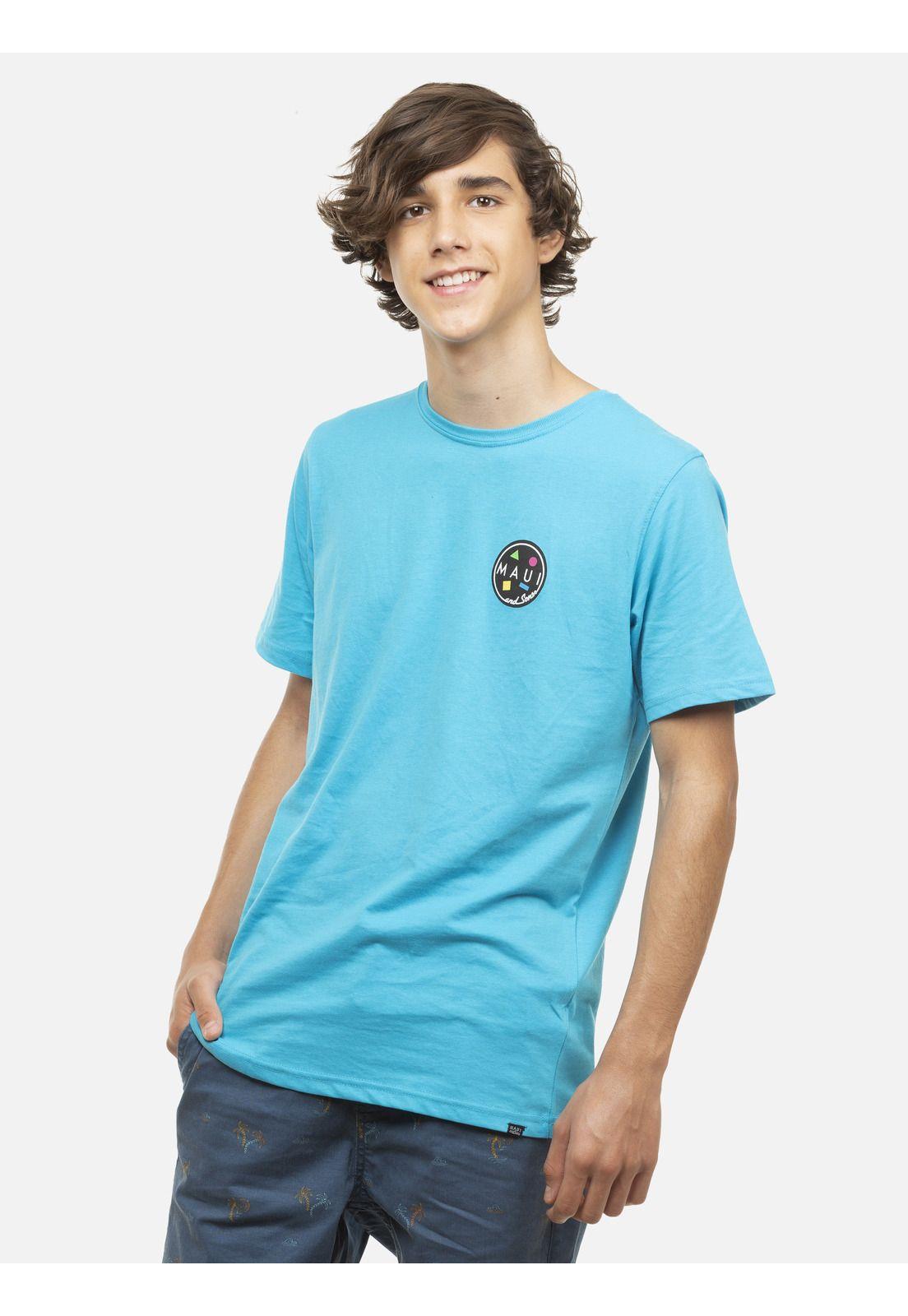 Polera Juvenil Celeste Maui and Sons 5P319-MV19-0