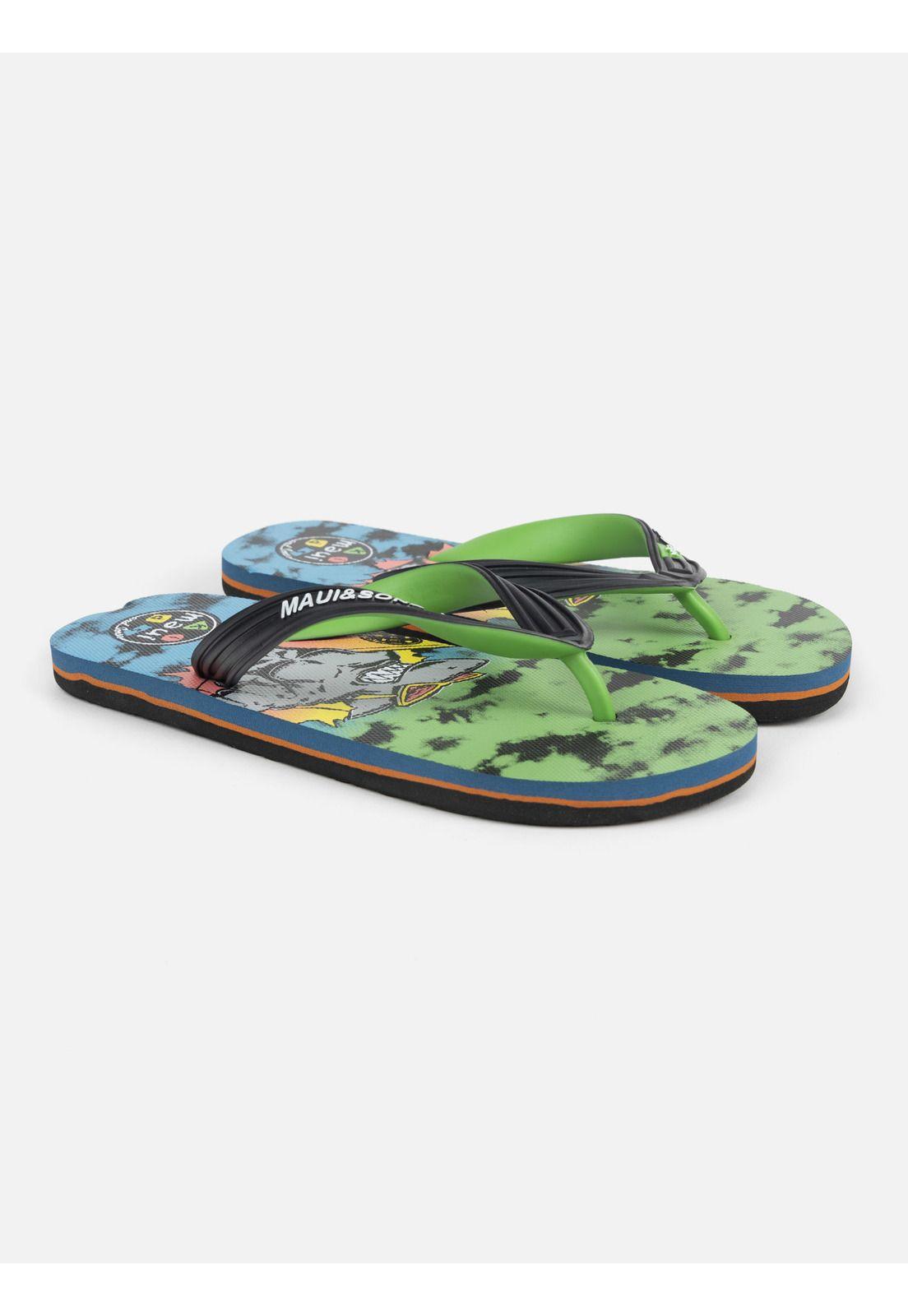 Sandalias Infantil 5S1496-KV22 Verde Maui and Sons-3