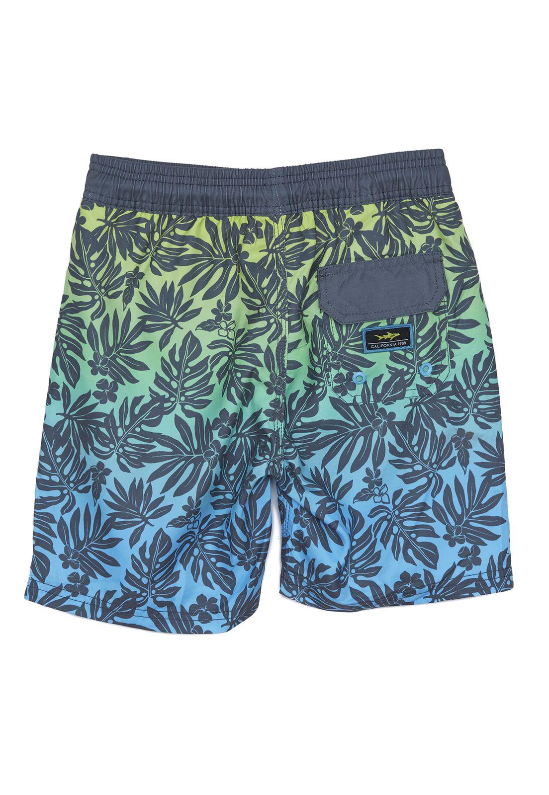 Traje De Baño Microfibra Niño 5T1224-KV21 Azul-1