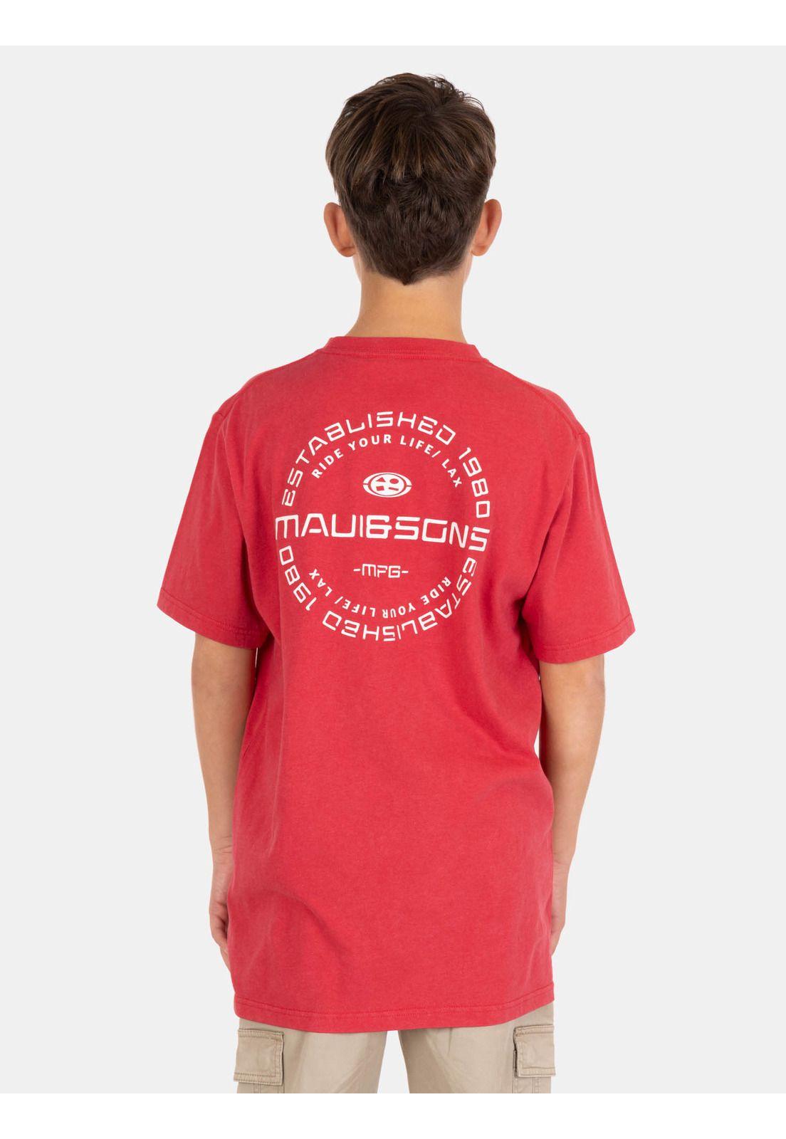 Polera MC KickRide Rojo Infantil Maui And Sons-1