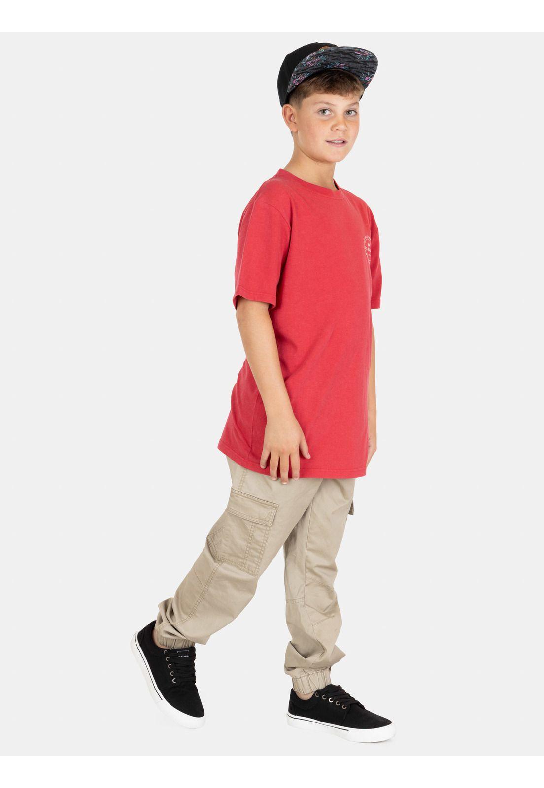 Polera MC KickRide Rojo Infantil Maui And Sons-3