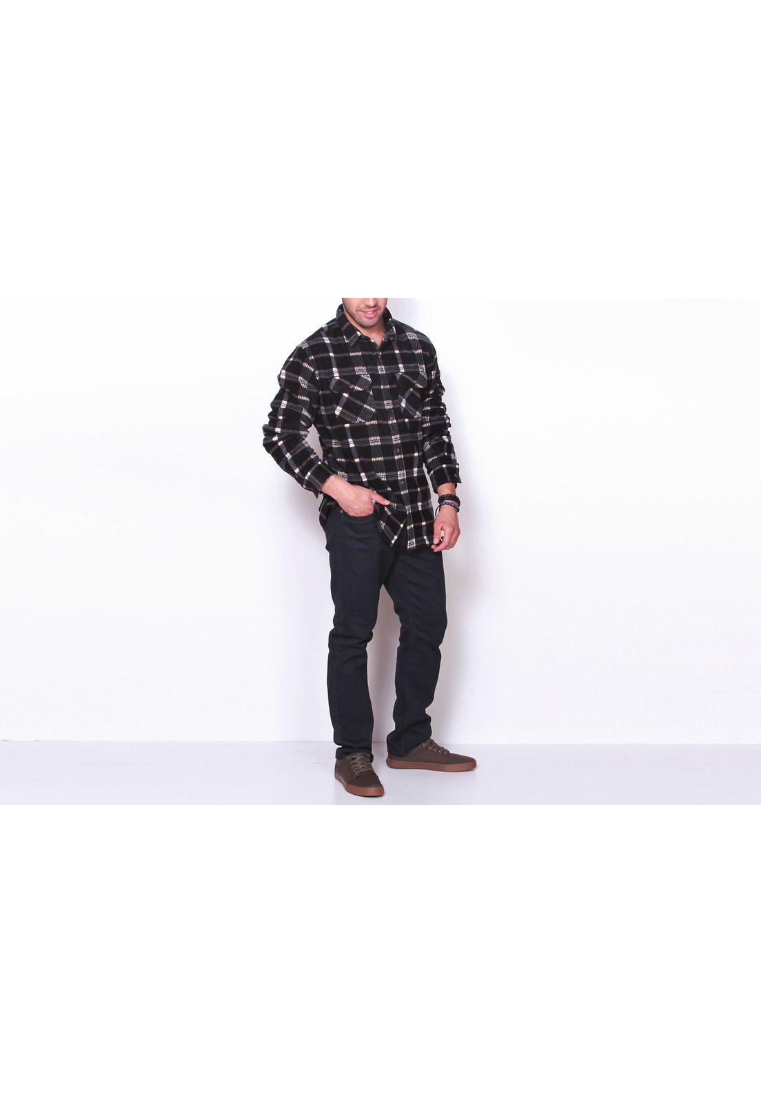 Camisa Hombre Negro Maui and Sons 5C136-MI19-3
