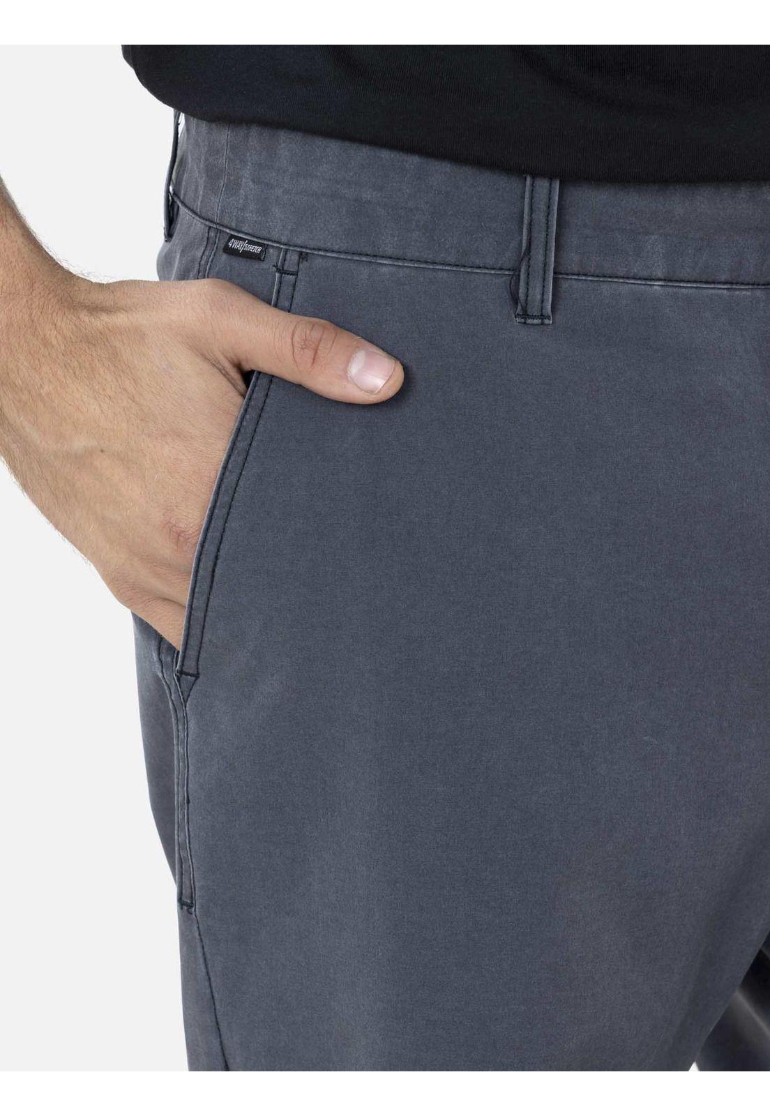 Bermuda CHINO FIT Hombre Azul Oscuro Maui And Sons-3