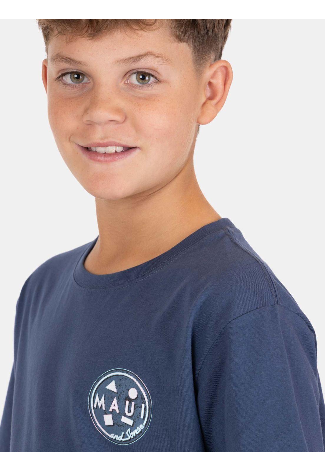 Polera MC OlaFit Celeste Infantil Maui And Sons-2