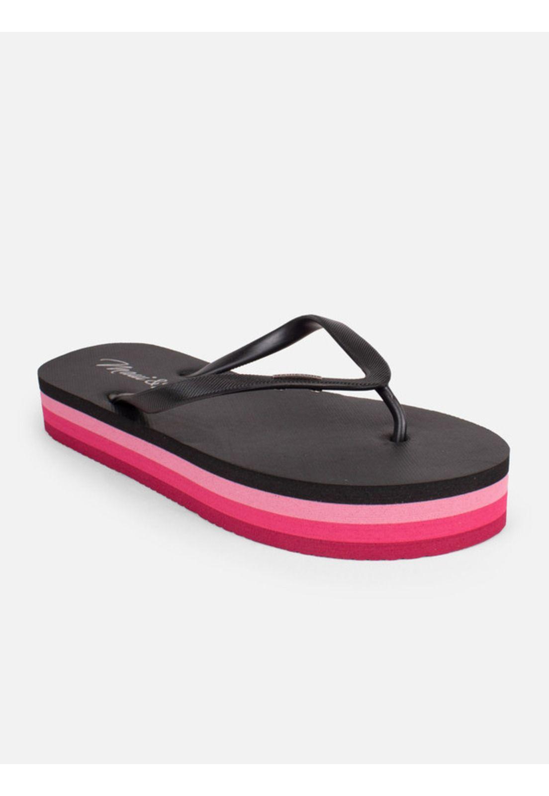 Sandalias Silver Flip-Flops Rosado Mujer Maui and sons-0