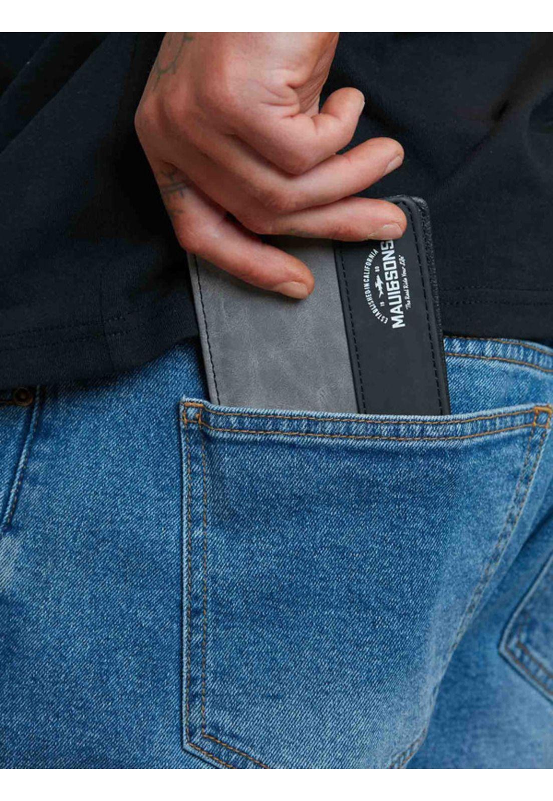 Pack Polera Billetera Negro 5AV1762 Hombre Maui and sons-2