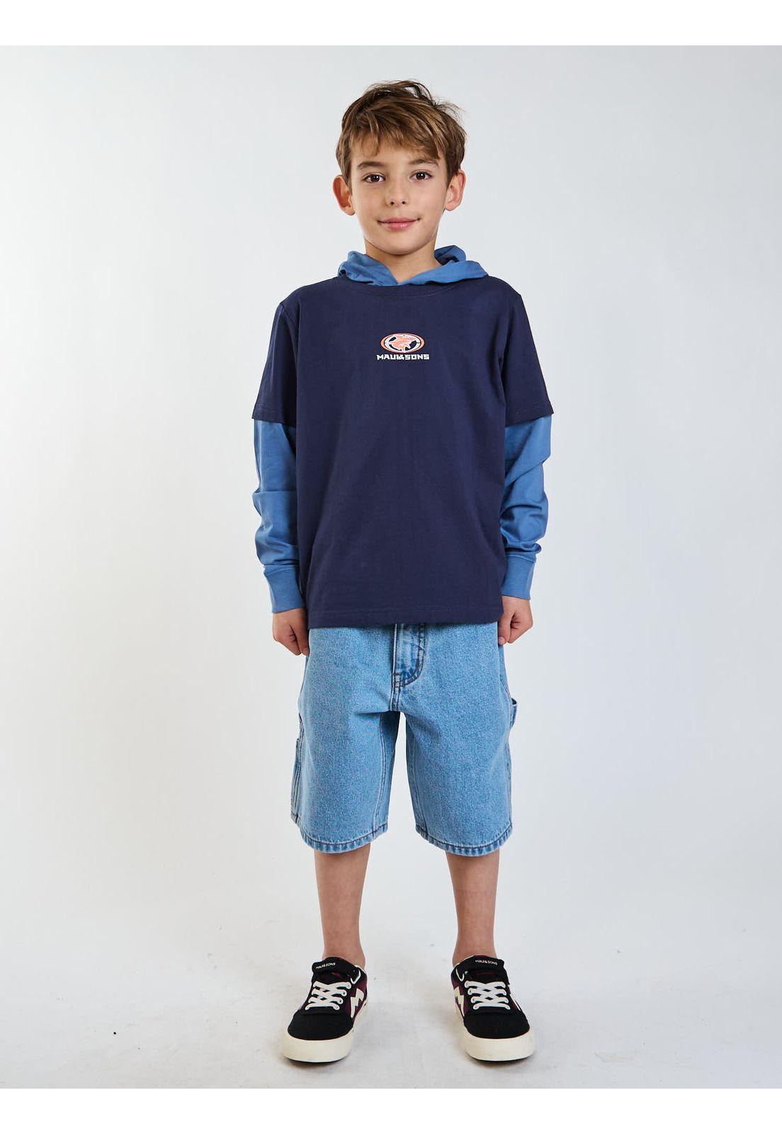 Bermuda Roam Celeste Infantil Maui and Sons-5