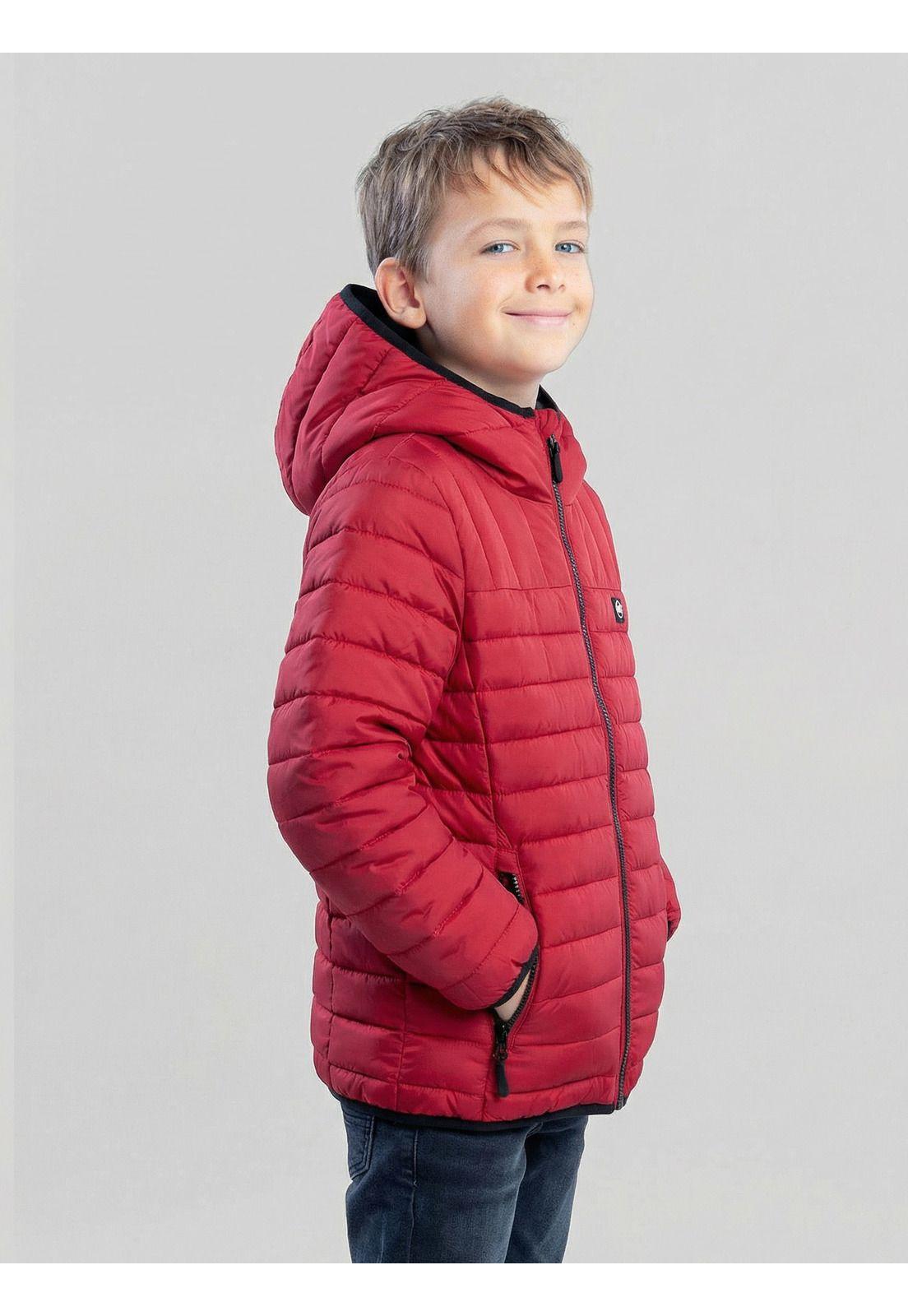 Parka Eastport Rojo Infantil Maui And Sons-2