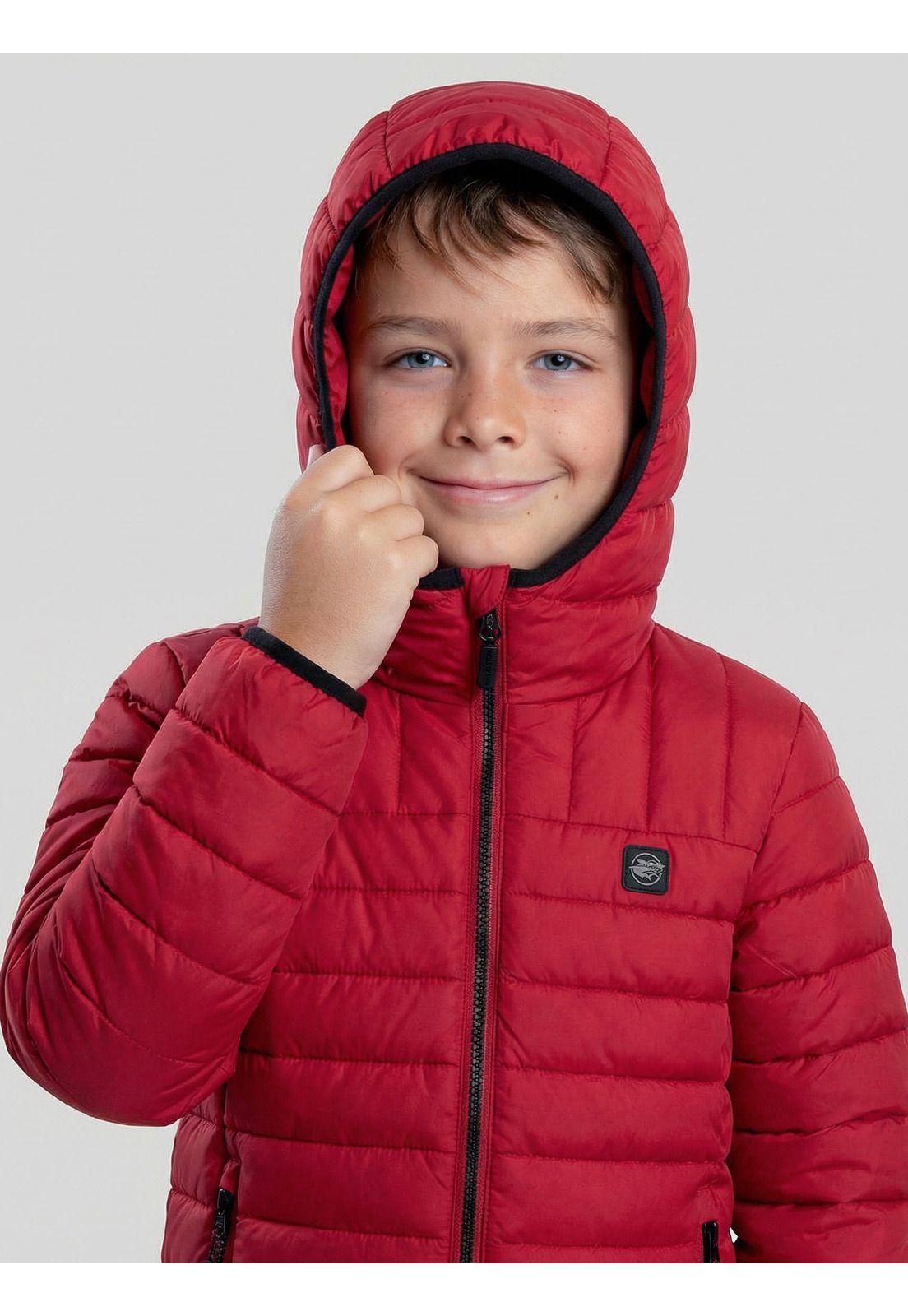 Parka Eastport Rojo Infantil Maui And Sons-3