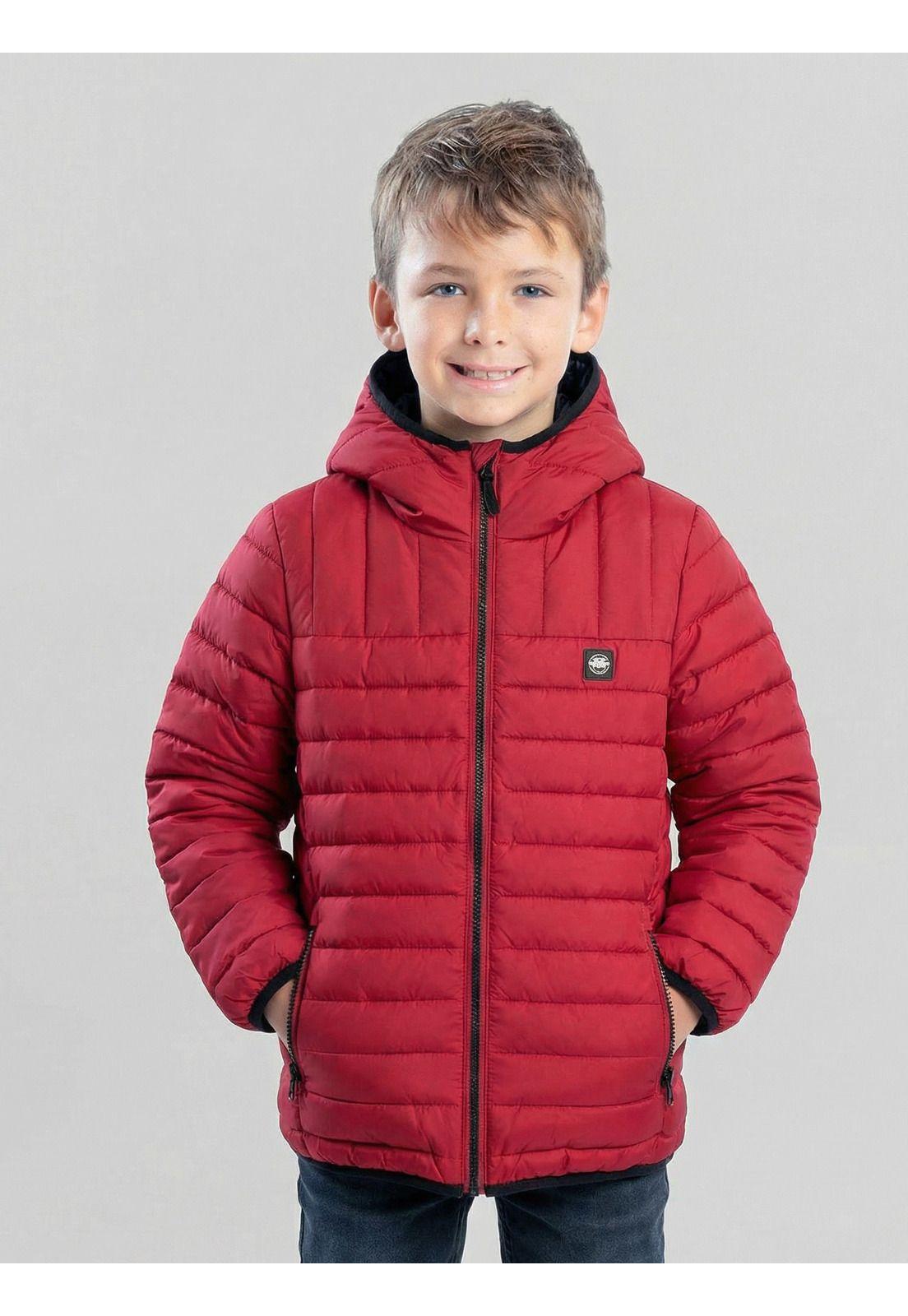 Parka Eastport Rojo Infantil Maui And Sons-4