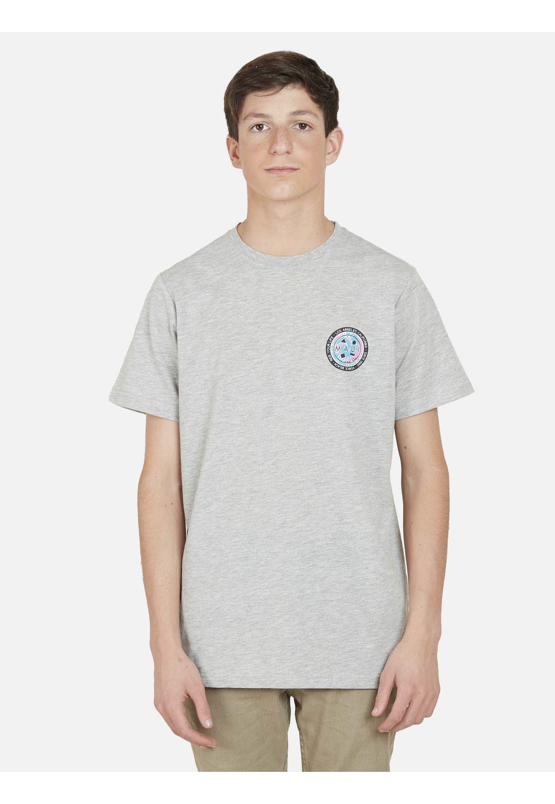 Polera BEACH DYE Juvenil Gris Maui and Sons-0