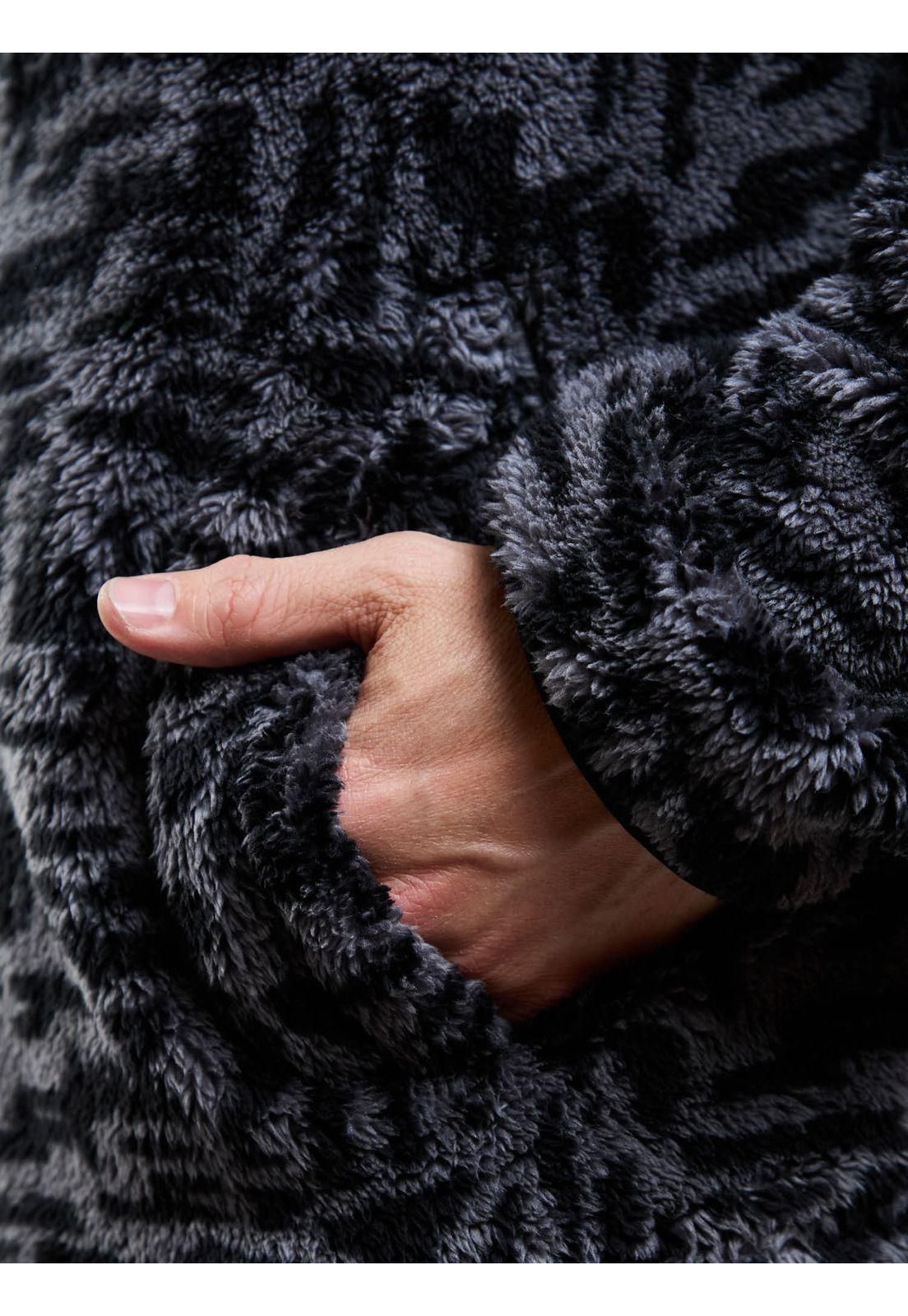 Poleron Chiporro Quilted Signs Multicolor Hombre Maui And Sons-5