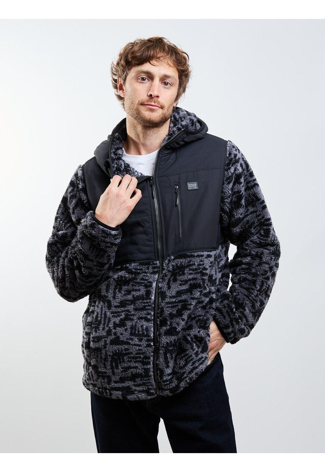 Poleron Chiporro Quilted Signs Multicolor Hombre Maui And Sons-7