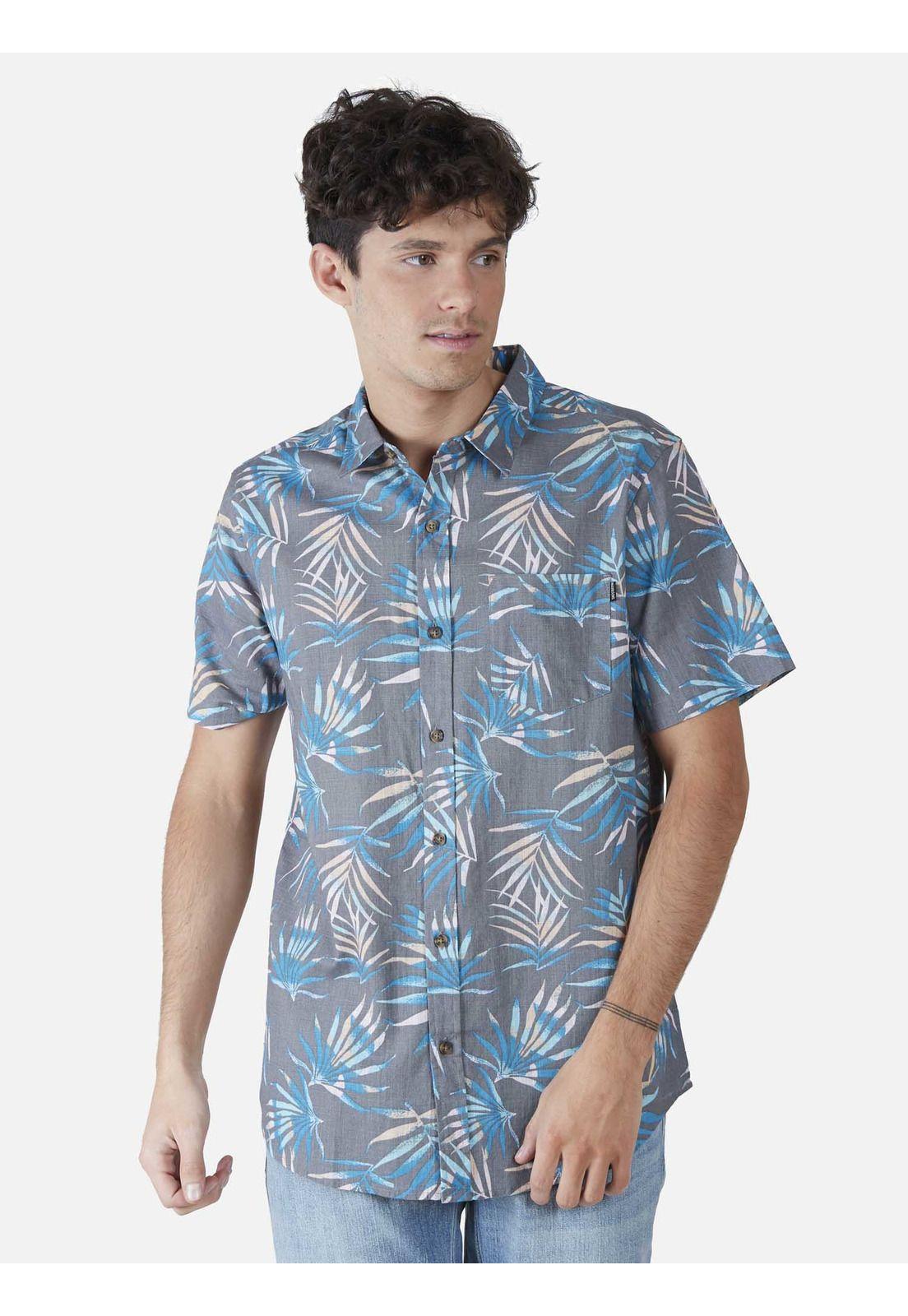 Camisa  Hombre Gris Oscuro 5C924-MV22 Maui And Sons-0