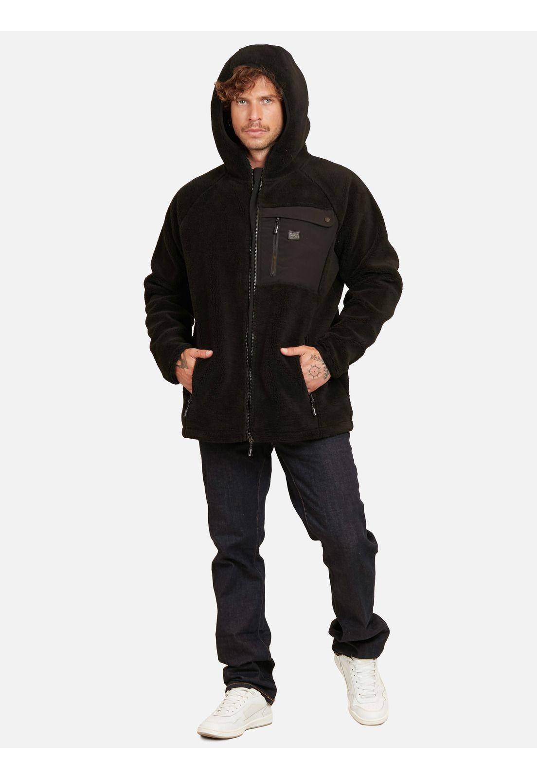 Poleron Chiporro Div Adventure Negro Hombre Maui And Sons-3