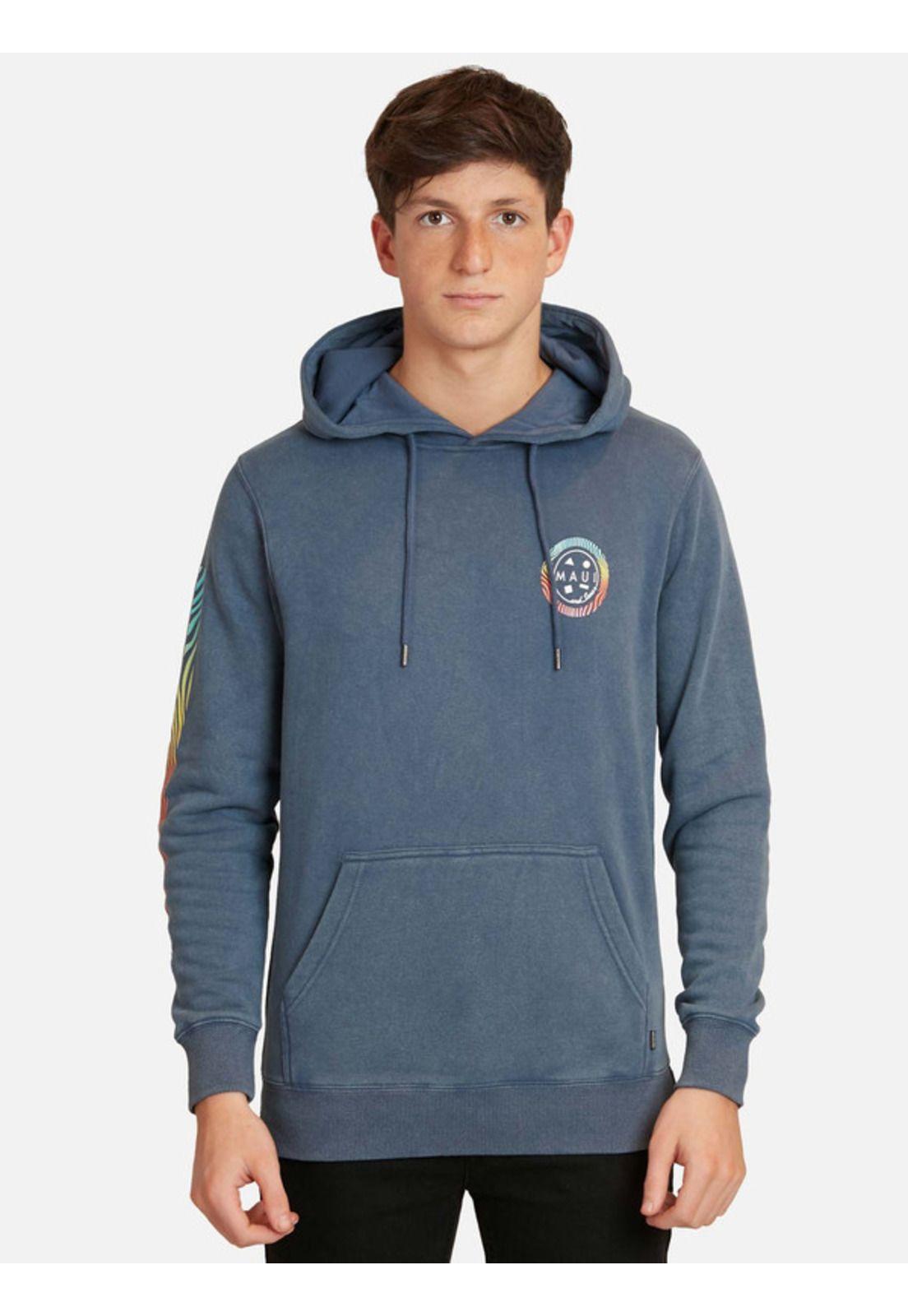Poleron Cookie Tribu Hoodie Juvenil Hombre Azul Maui And Sons-0