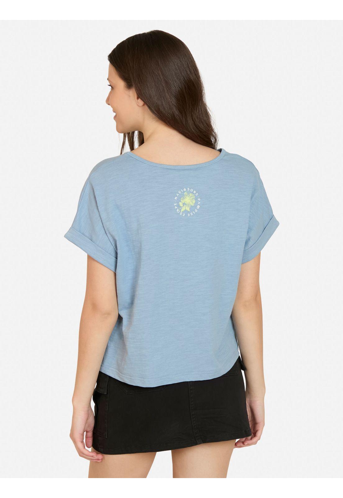 Polera MC Lunara Azul Mujer Maui And Sons-1