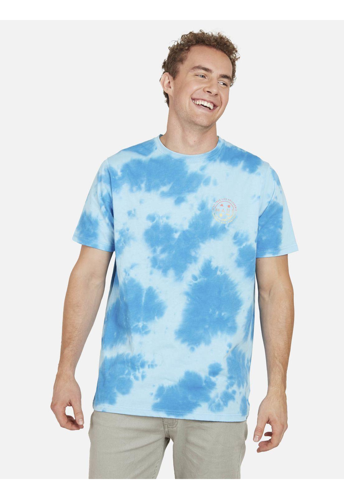 Polera SUN DAY TIE DYE Hombre Multicolor Maui and Sons-0