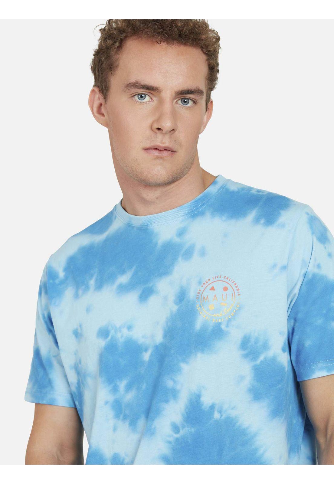 Polera SUN DAY TIE DYE Hombre Multicolor Maui and Sons-2