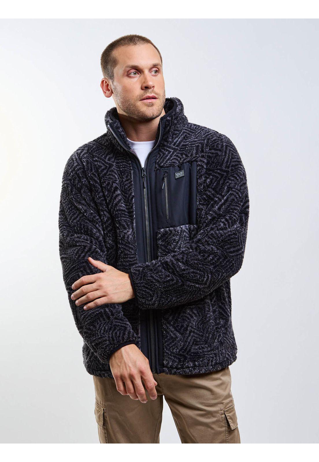 Poleron Chiporro Hatched Multicolor Hombre Maui And Sons-5