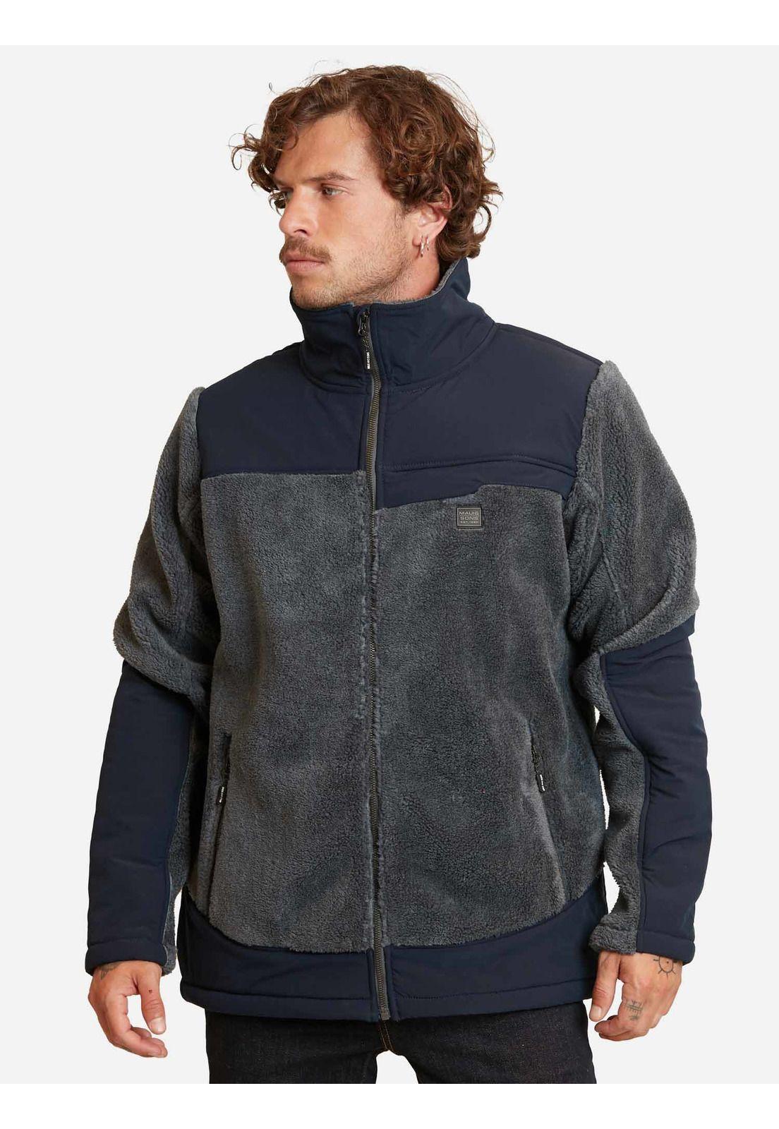 Poleron Chiporro Icarus Azul Marino Hombre Maui And Sons-0