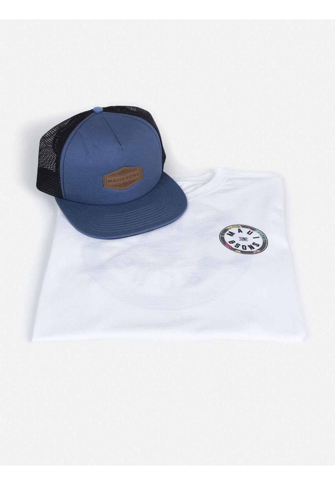 Pack Polera Jockey 5AV1576 Juvenil Blanco Maui and Sons-3