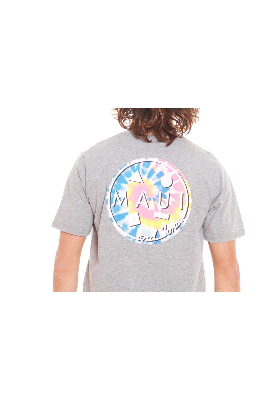 Polera Hombre 5P207-MV20 Gris Maui and Sons-2