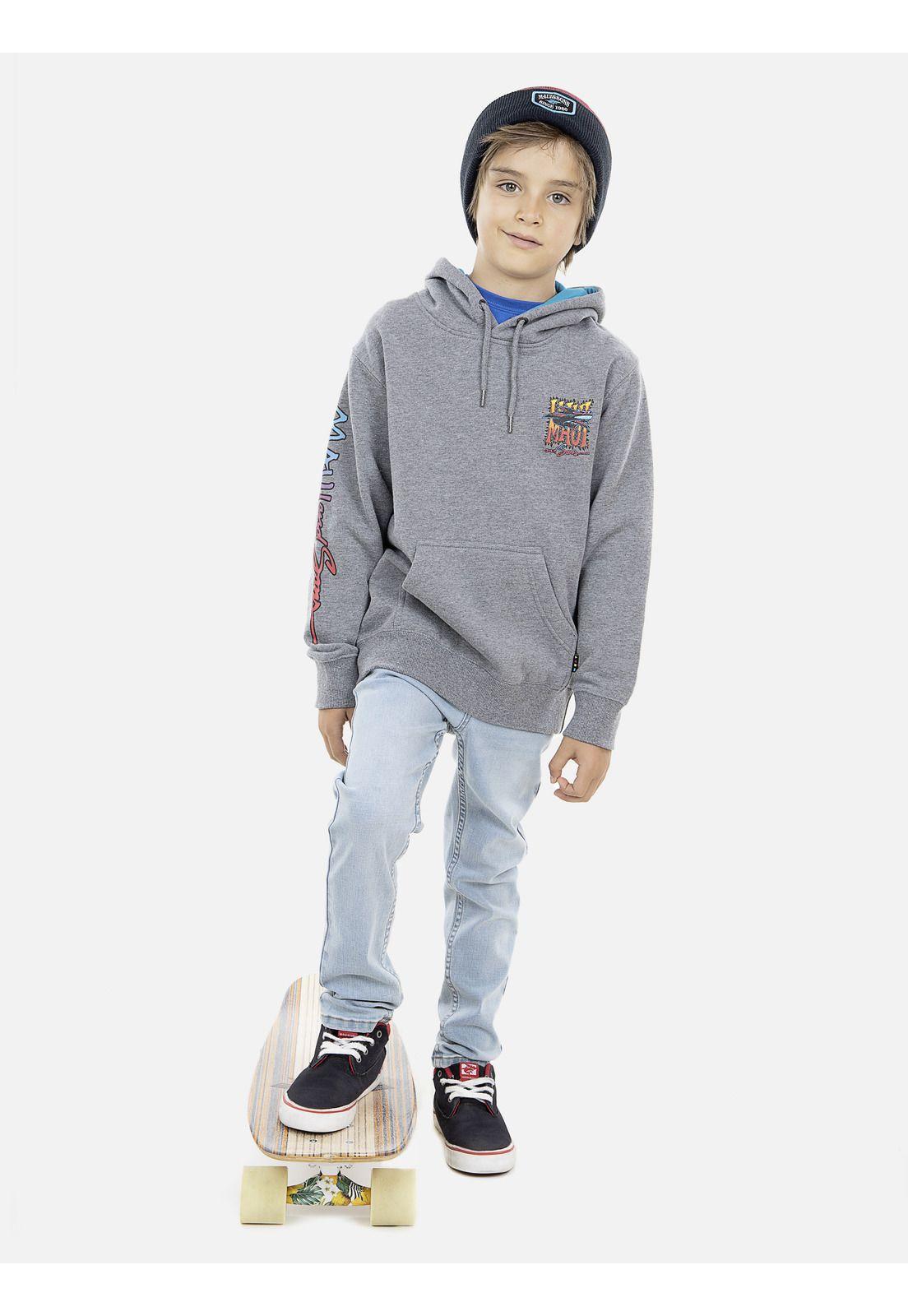 Poleron Kids 5O455-KI21 Gris Maui and Sons-3