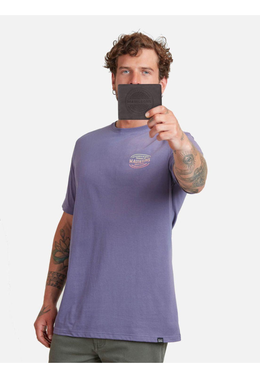 Pack Polera Billetera Morado 5AV1763 Hombre Maui and sons-0