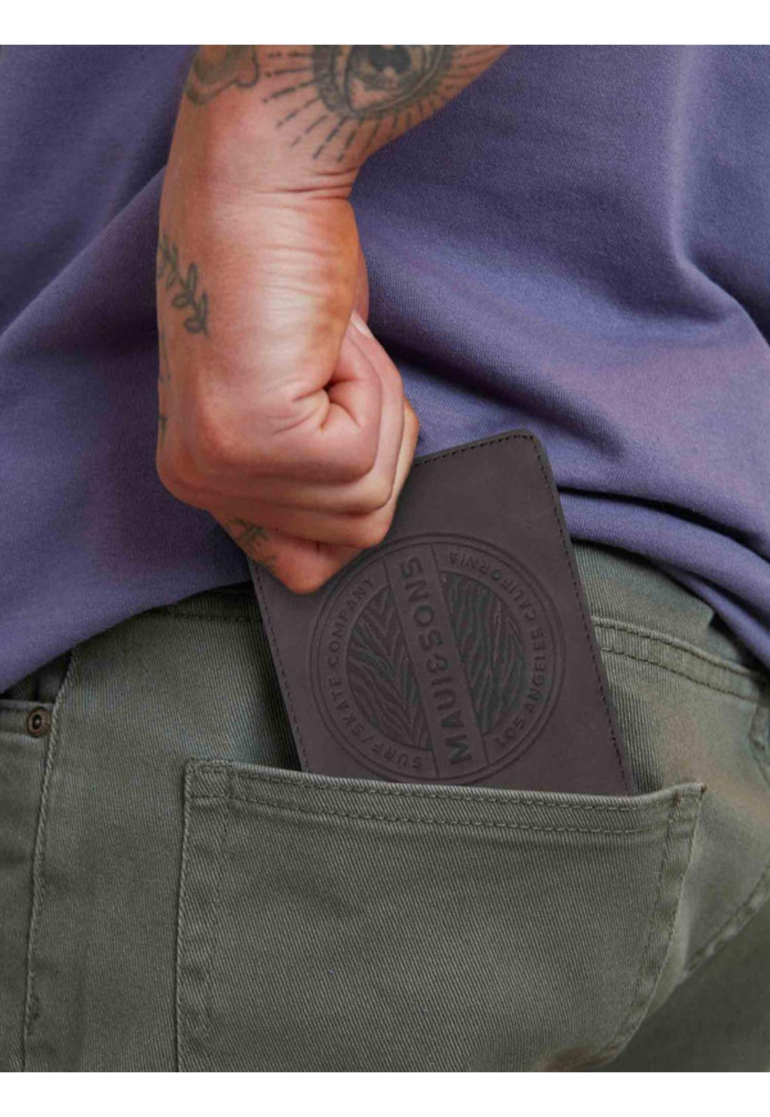 Pack Polera Billetera Morado 5AV1763 Hombre Maui and sons-2