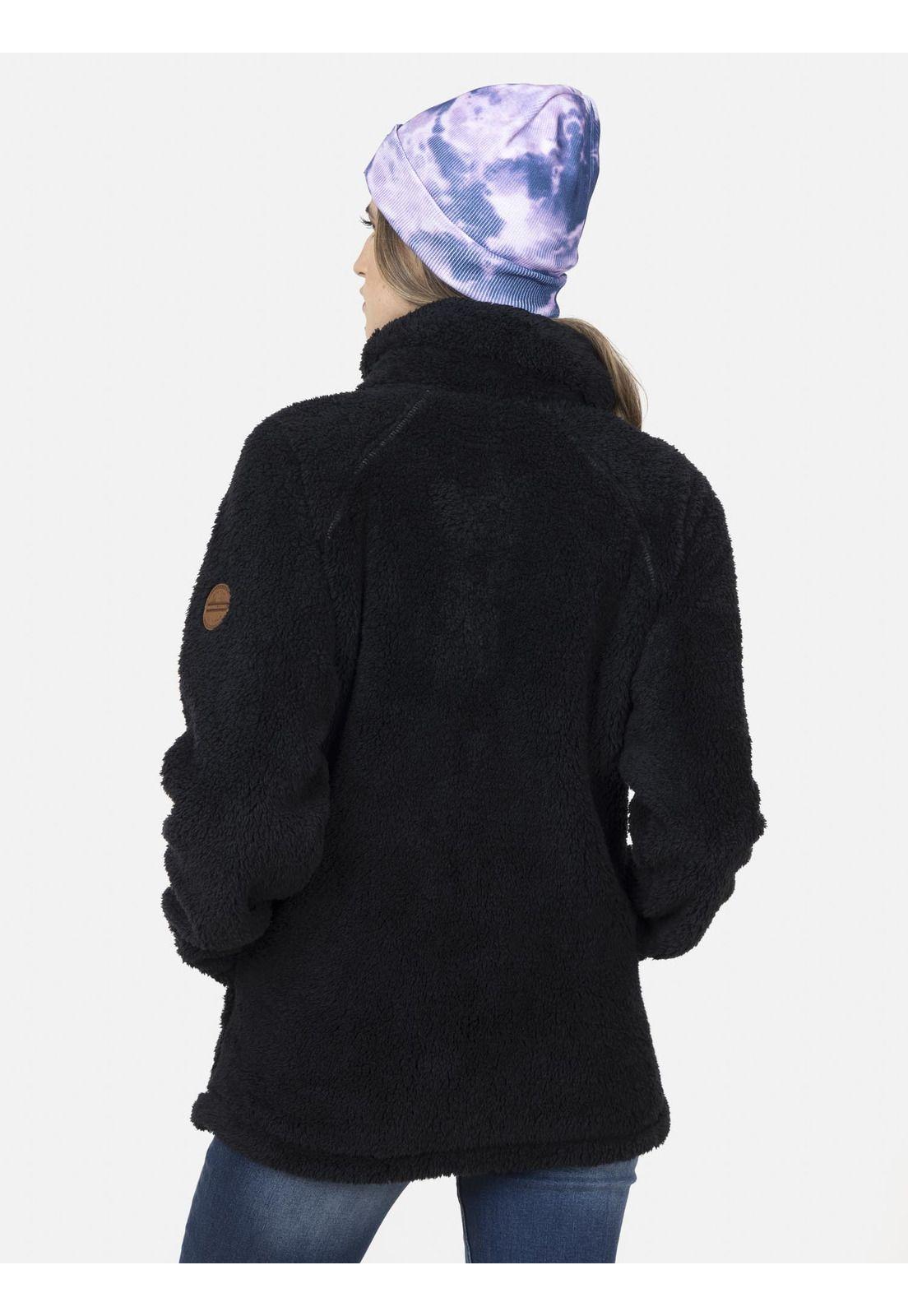 Fullzipper Mujer DUSTY BLACK Negro Maui and Sons-1