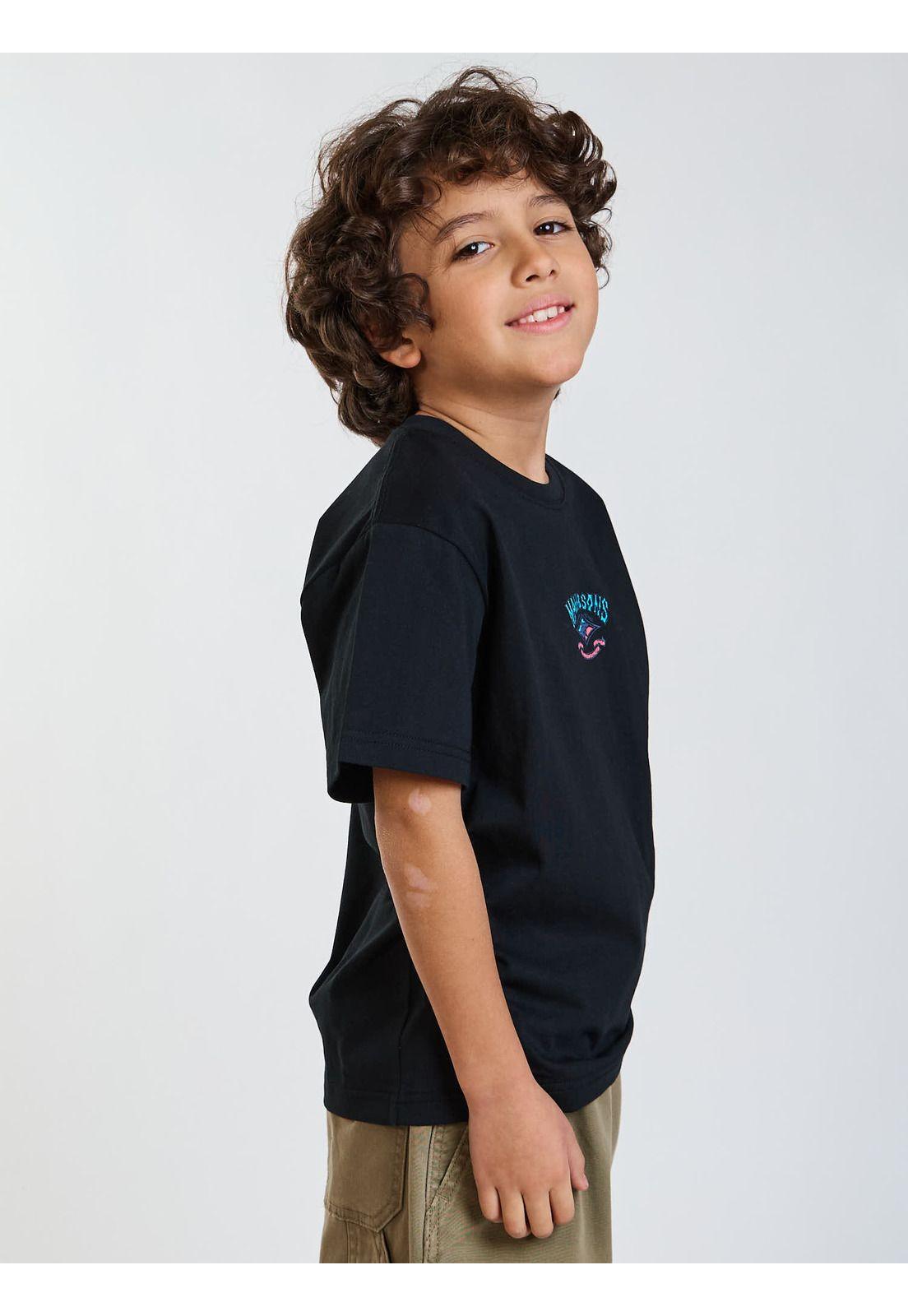 Polera MC Venice Negro Infantil Maui and Sons-2
