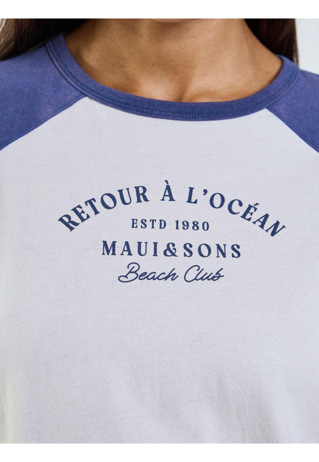 Polera MC Sena Celeste Mujer Maui and Sons-4
