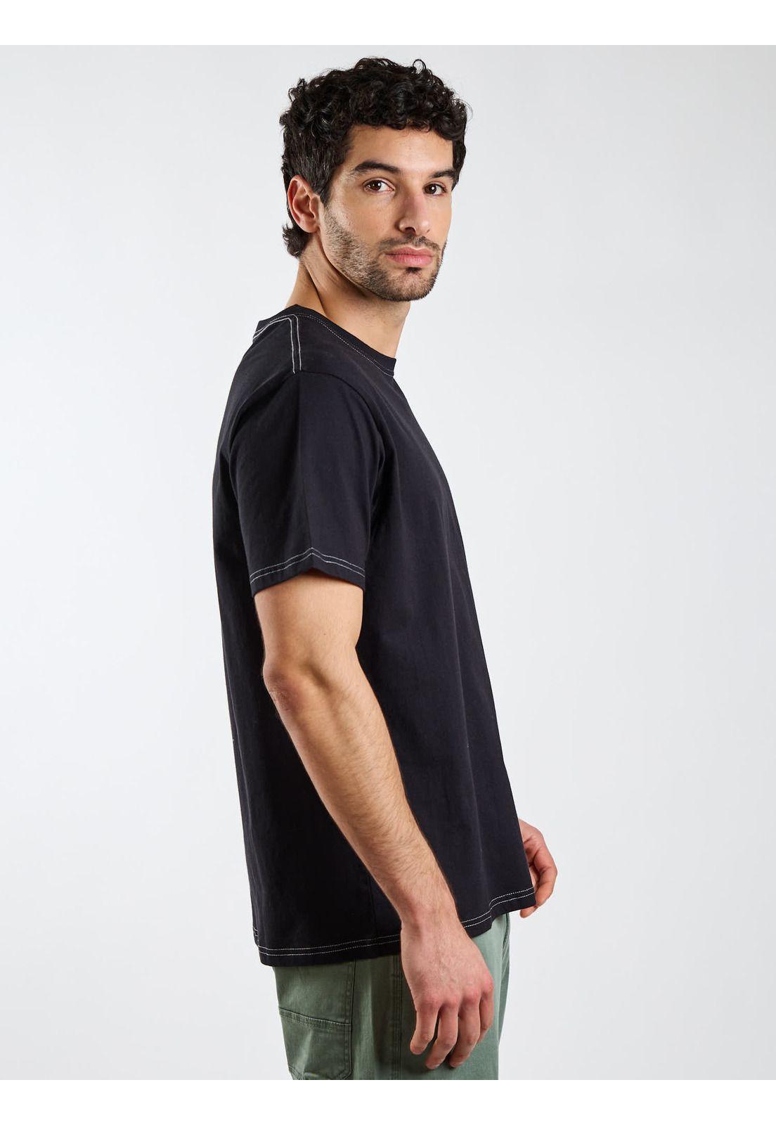 Polera MC Earth Trippin Negro Hombre Volcom-2