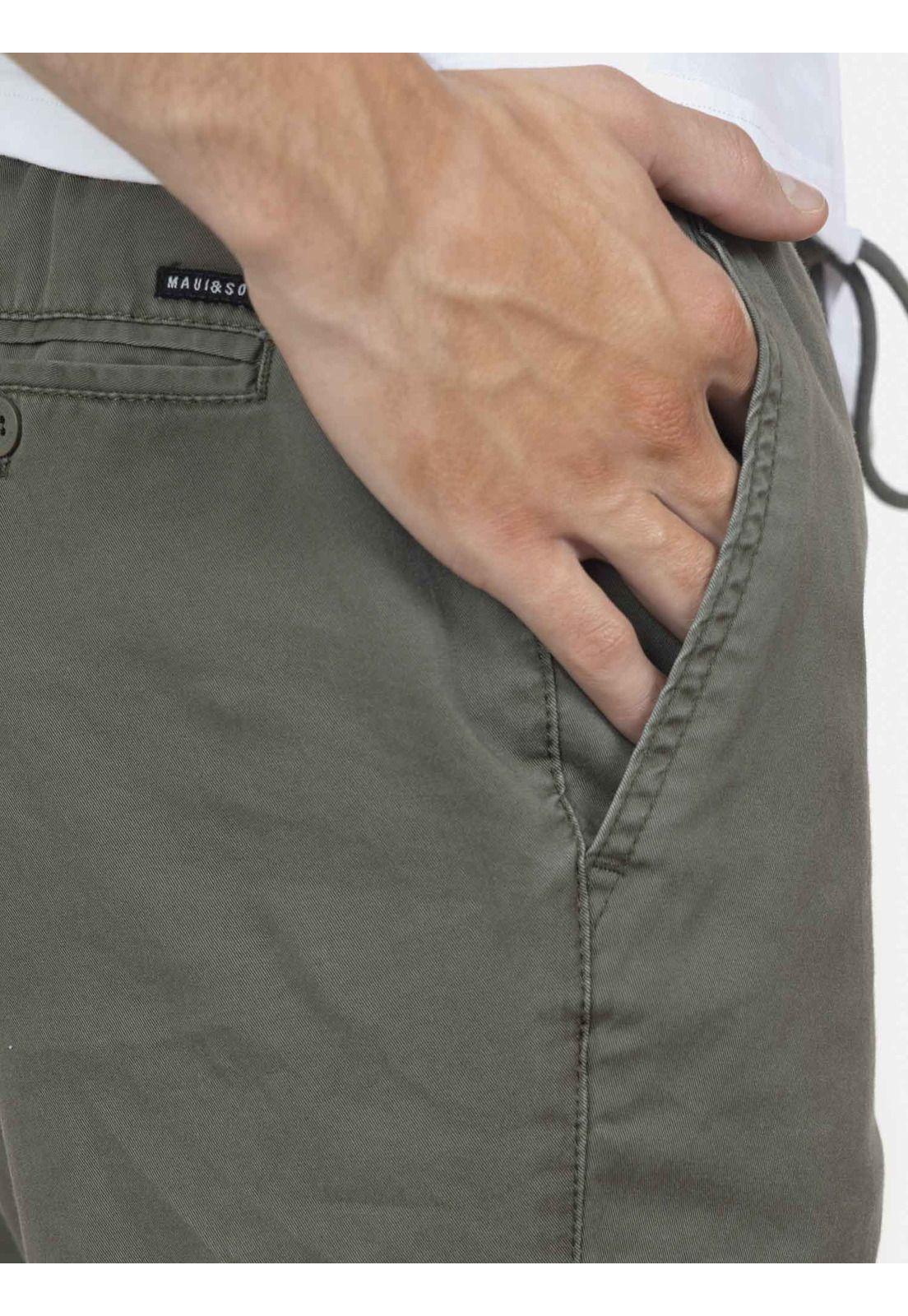 Pantalón Jogger Hombre Verde 5N1149-MV22 Maui And Sons-2