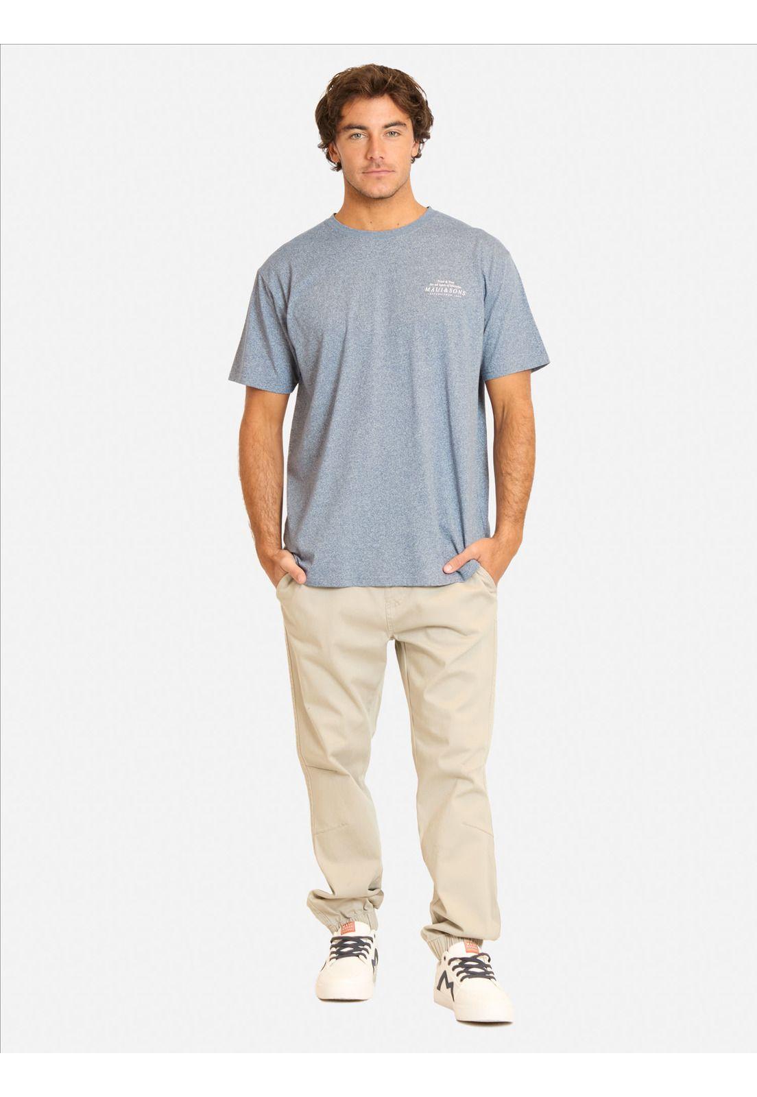 Polera MC Zarizo Celeste Hombre Maui And Sons-3