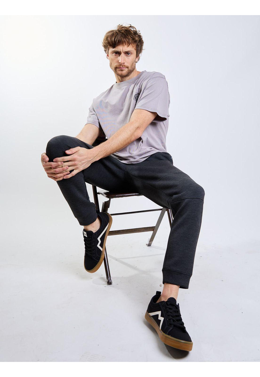 Polera MC Seek Div Beige Hombre Maui And Sons-5