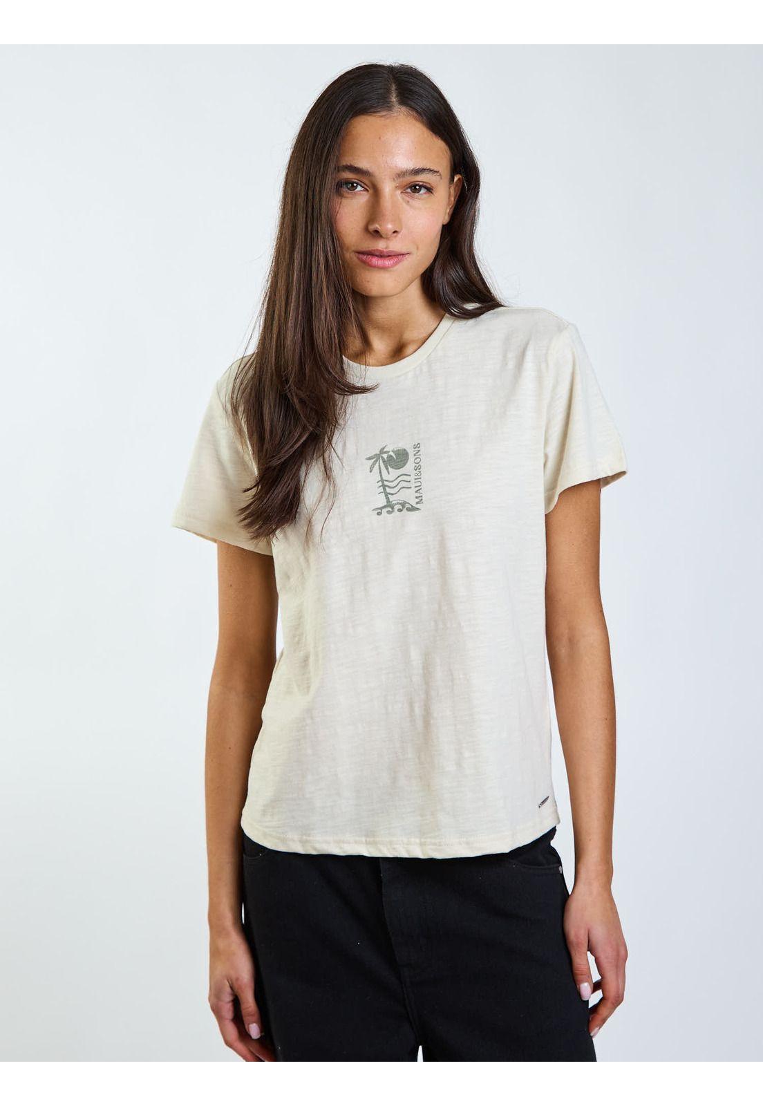 Polera MC Niva Beige Mujer Maui and Sons-0