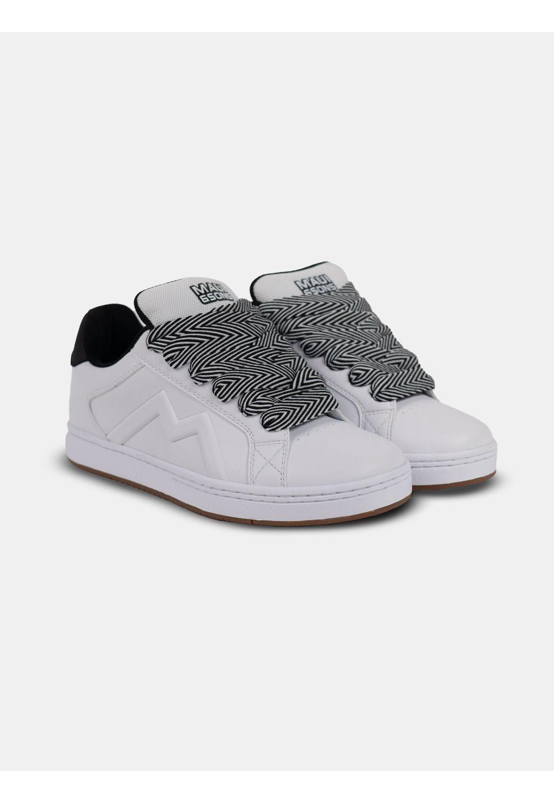 Zapatilla Static Blanco Hombre Maui And Sons-4