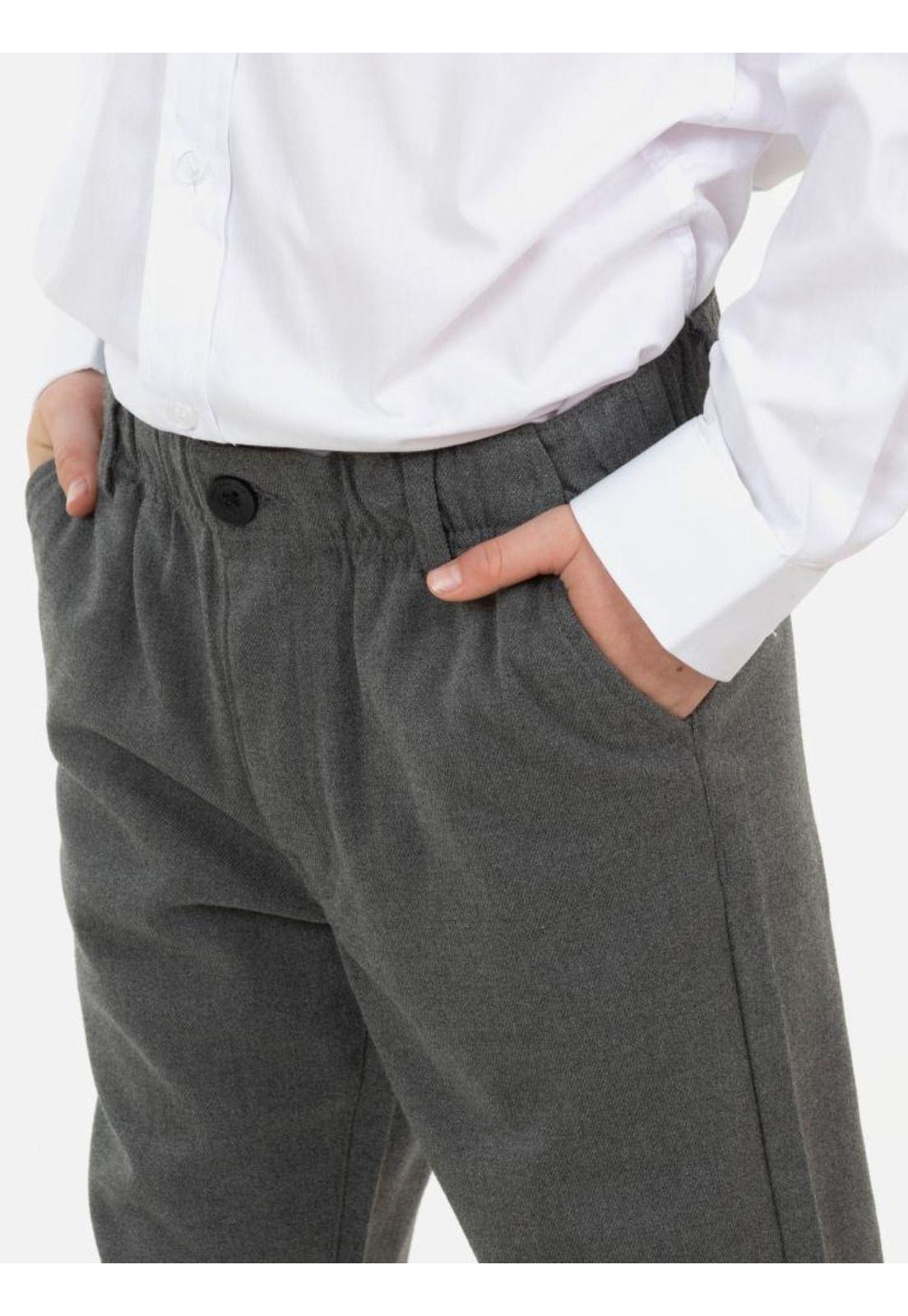 Pantalon Escolar Infantil Gris Maui and Sons-2